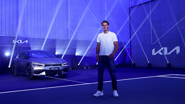 రాఫెల్ నాదల్ గ్యారాజ్‌లో కొత్తగా వచ్చి చేరిన Kia EV6 GT ఎలక్ట్రిక్ కార్..