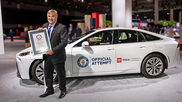 ఇంధనం నింపకుండా 1,359 కిమీ ప్రయాణించి 'గిన్నిస్ రికార్డ్' పొందిన Toyota Mirai: వివరాలు