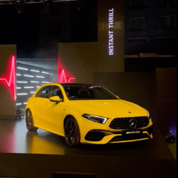 Mercedes AMG A 45 S ఆవిష్కరించిన Benz.. లాంచ్ ఎప్పుడంటే?