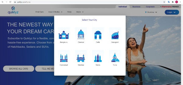 మహీంద్రా కార్లను అద్దెకు తీసుకోండి.. Quiklyz లీజింగ్ మరియు సబ్స్క్రిప్షన్ సేవలు ప్రారంభం మహీంద్రా కార్లను అద్దెకు తీసుకోండి.. Quiklyz లీజింగ్ మరియు సబ్స్క్రిప్షన్ సేవలు ప్రారంభం