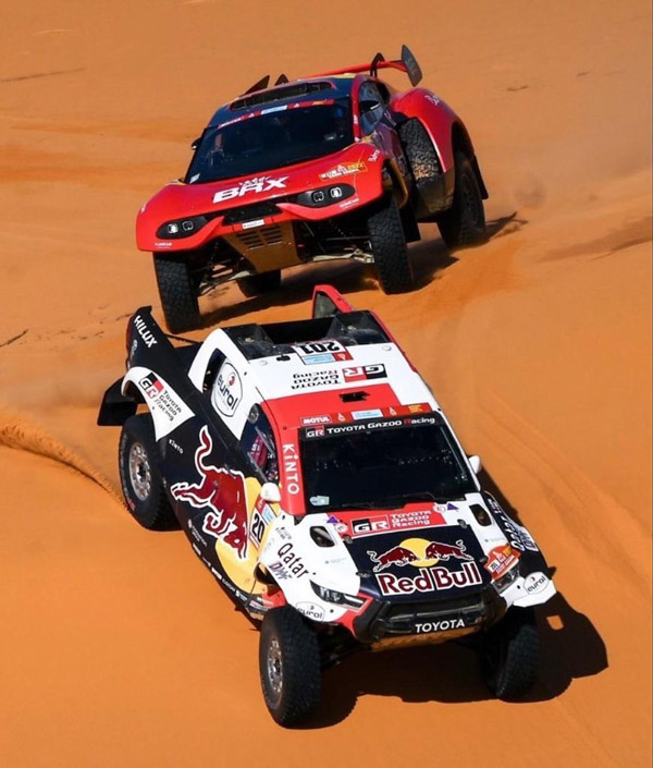 హోరాహోరీగా సాగిన 2022 డాకర్ ర్యాలీ స్టేజ్ 6; ఫలితాలు ఇవే