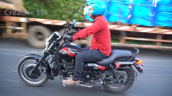 బజాజ్ అవెంజర్ ఇప్పుడు ఎలక్ట్రిక్ బైక్‌గా మారింది.. ఎలా అనుకుంటున్నారా..?