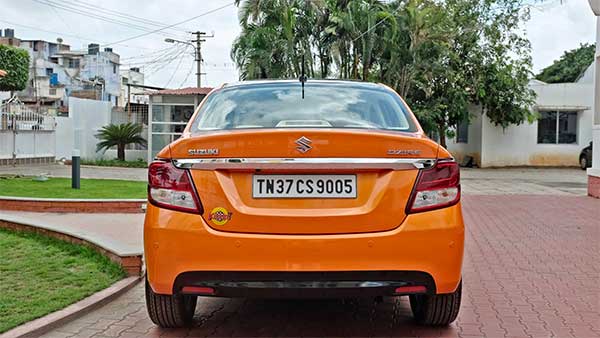 రెండు సన్‌రూఫ్‌లు మరియు సరికొత్త సన్‌సెట్ ఆరెంజ్ కలర్‌లో మారుతి డిజైర్..!