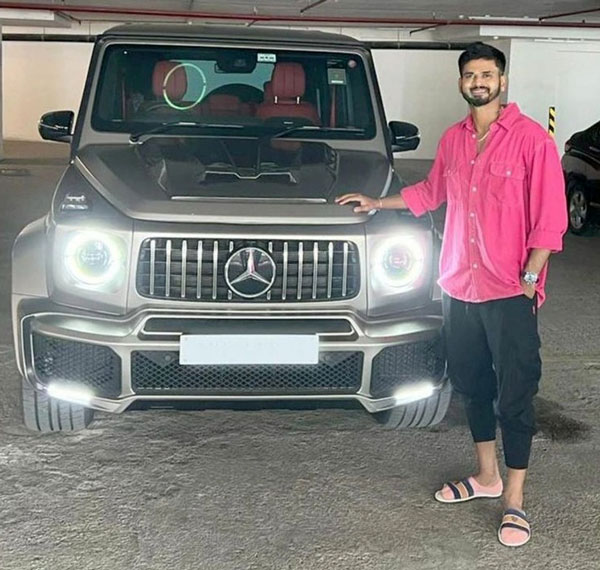 Mercedes-AMG G63 కారును కొనుగోలు చేసిన కోల్‌కతా నైట్ రైడర్స్ కెప్టెన్ శ్రేయాస్ అయ్యర్