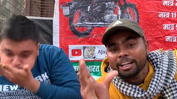 30 నిముషాల్లో 21 ప్లేట్స్ చోలే కుల్చా స్వాహా చేసాడు.. బుల్లెట్ బైక్ పట్టేసాడు: మీరు ట్రై చేయండి