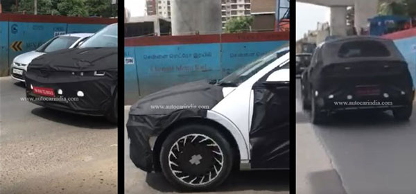 చెన్నై రోడ్లపై టెస్టింగ్ చేస్తూ కనిపించిన హ్యుందాయ్ ఐయానిక్ 5, భారత్‌లో విడుదలకు సిద్ధమైనట్లేనా?