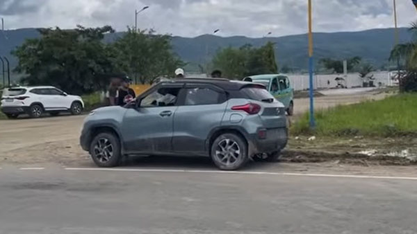 ప్రమాదానికి గురైన టాటా పంచ్: సురక్షితంగా బయటపడిన నటి 'సోమా లైశ్రామ్'