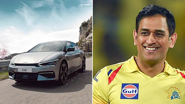 ms dhoni kia ev6
