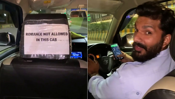Cab driver roasts passenger
