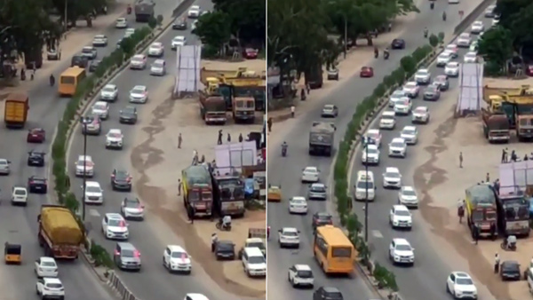 telangana CM kcr maharashtra tour with 600 vehicle convoy 