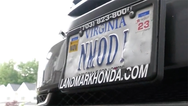 NModi-Car-Number-Plate