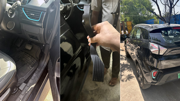 Tata nexon EV car accelerator pedal breaks while in driving