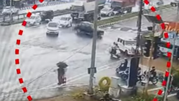 Accident Viral Video