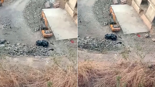 Tata Altroz car falls from 180 feet from road in pune