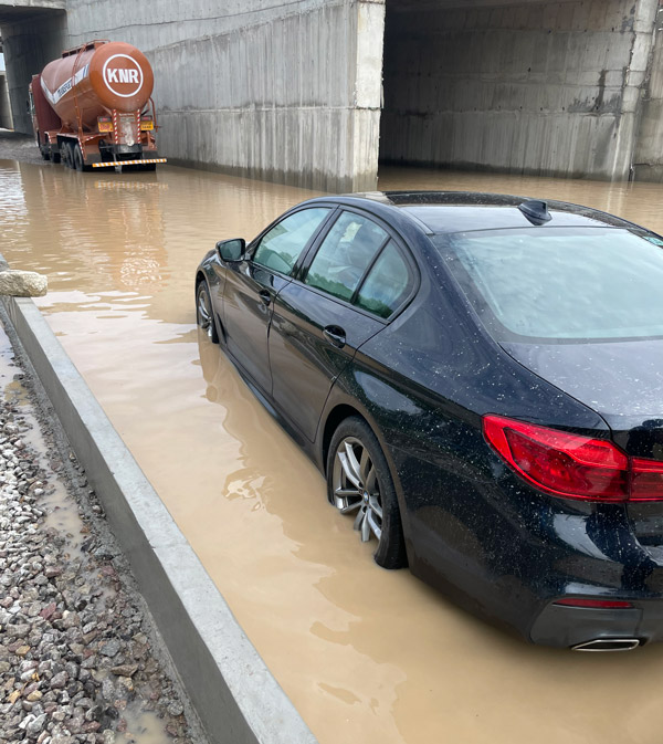 BMW-Car-stuck-in-Water