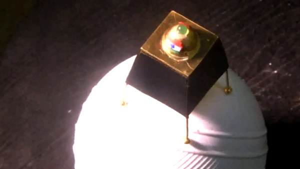 Miniature artist made vikram lander with gold Miniature artist made vikram lander with gold