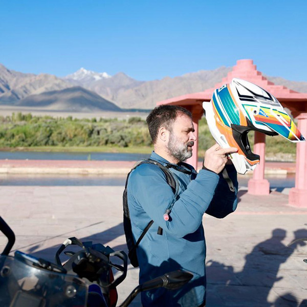 Rahul-Gandhi-Riding-Bike-In-Ladakh Rahul-Gandhi-Riding-Bike-In-Ladakh