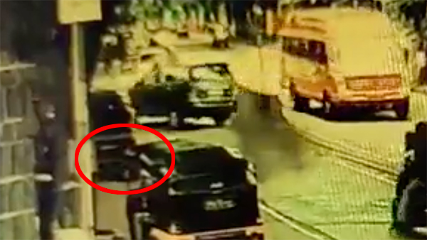  minor boy rams old man with Toyota Innova