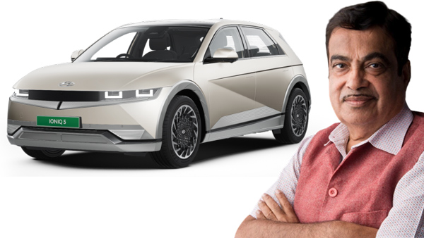 Nitin Gadkari gifted his car to bihar Deputy CM Nitin Gadkari gifted his car to bihar Deputy CM