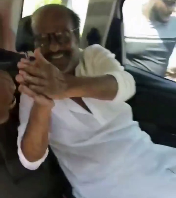 why Rajinikanth travelled in mahindra scorpio N