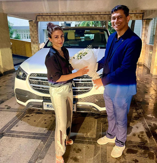 actress soha ali khan buys luxury Mercedes Benz 