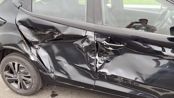 nilgai hits tata altroz car