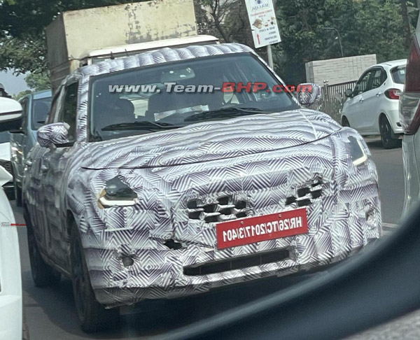 swift 4th generation model spotted testing in india