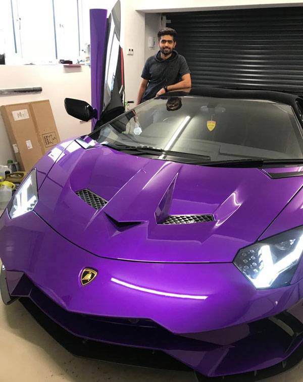 babar azam car collection