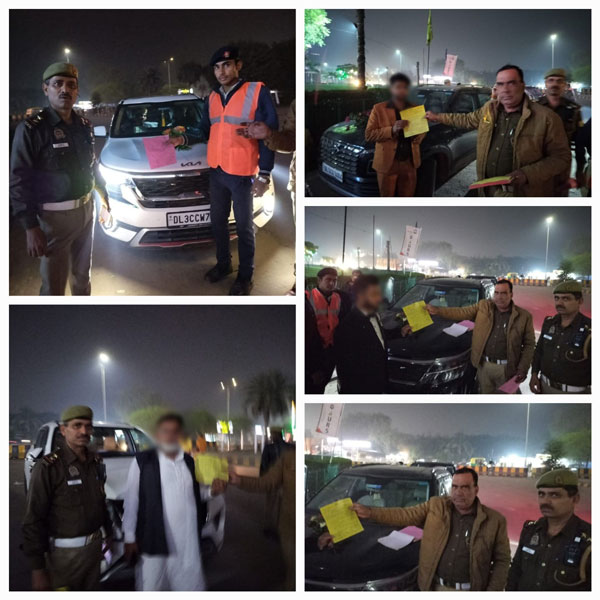 Shower-Currency-On-Noida-Roads