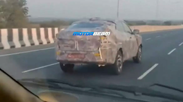 Tata Curvv SUV testing on roads 