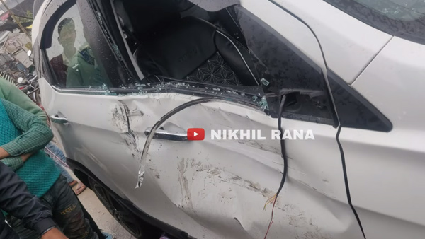 Truck-Hits-Tata-Tiago-NRG Truck-Hits-Tata-Tiago-NRG