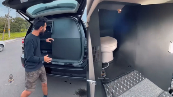 Toilet-In-Toyota-Fortuner