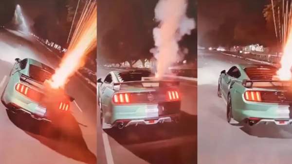 Burst-Crackers-On-Moving-Car