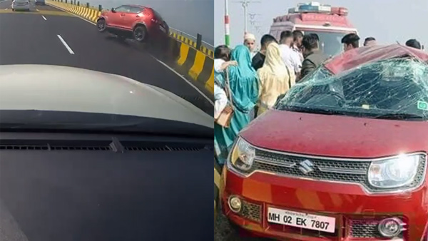 First Road accident on indias longest sea bridge