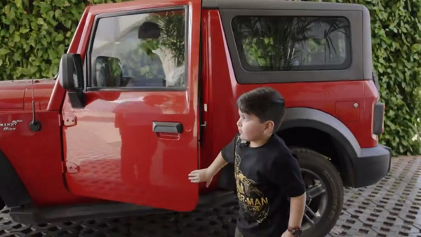 anand mahindra shared a latest video of a boy who wanted to buy mahindra Thar for RS 700 anand mahindra shared a latest video of a boy who wanted to buy mahindra Thar for RS 700