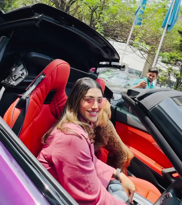 mamta mohandas adds bmw Z4 M40i sports car to her garage 