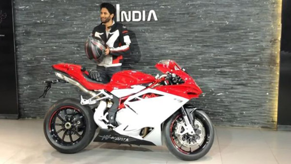 Naga Chaitanya MV Augusta