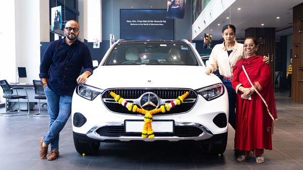 Priyamani Takes Delivery Of Mercedes Benz GLC Priyamani Takes Delivery Of Mercedes Benz GLC