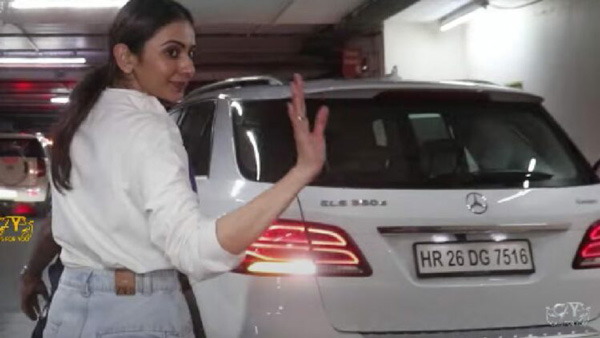 Rakul Preet Singh Mercedes
