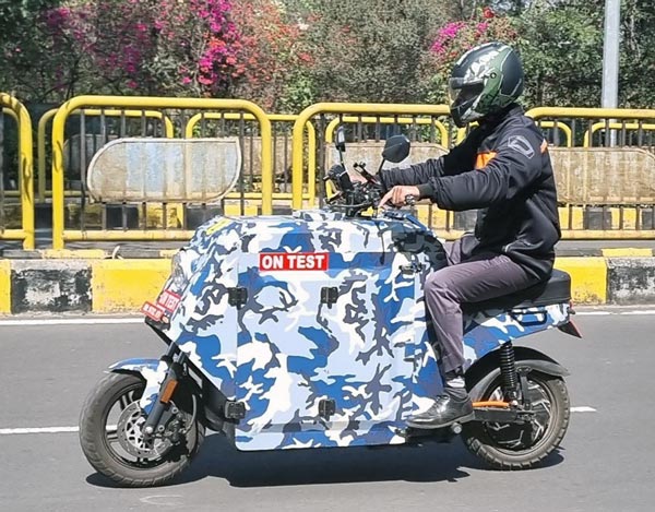Worlds First Electric Cargo Scooter Spied