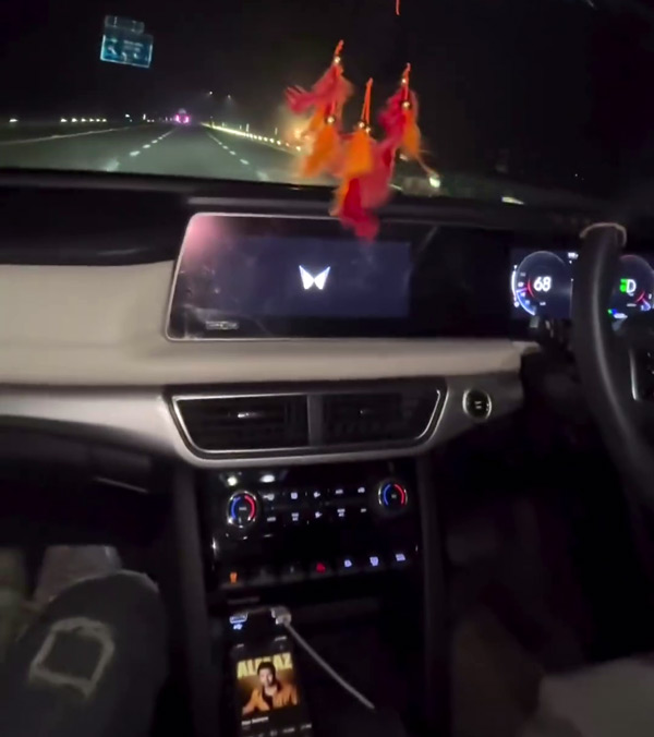 Mahindra XUV700 ADAS Misuse