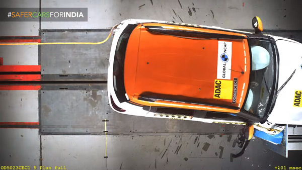 Citroen eC3 Gets Zero Stars in Global NCAP Crash Test