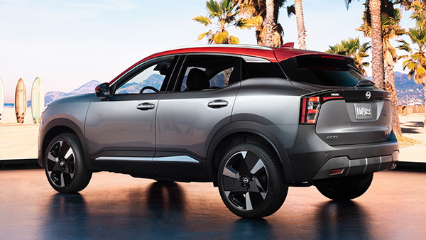 Nissan New Kicks SUV Rear Profile