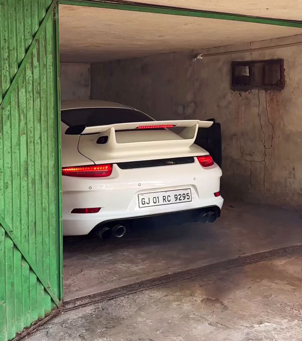 Old Man His Porsche 911 Carrera S Supercar