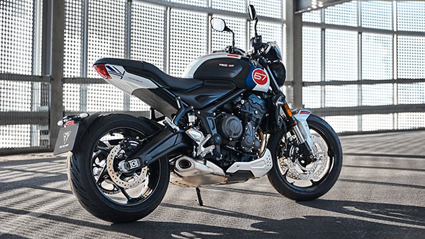 Triumph Trident 660 Special Edition Rear View