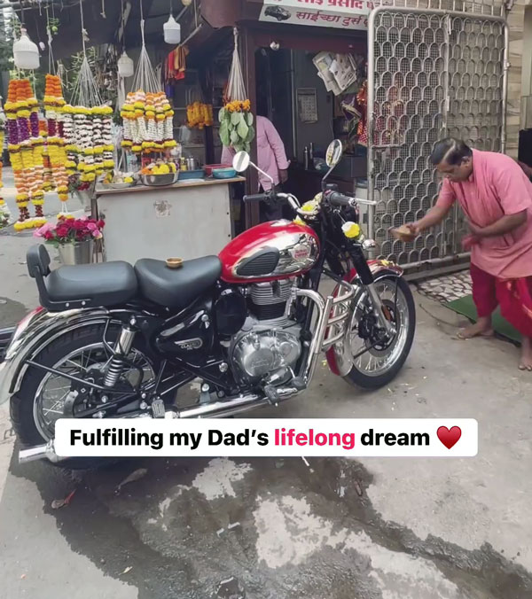Daughter Gifts Dad Royal Enfield Classic 350