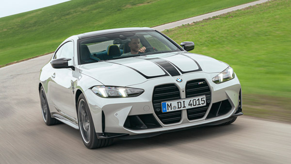 BMW M4 Competition Running Shot