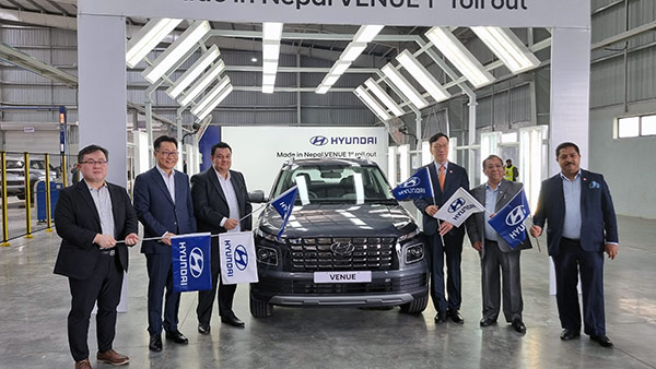 Hyundai Venue Rolls Out First Made in Nepal