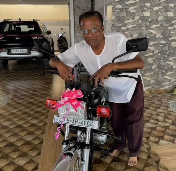 Son Restores and Gift Dad His First Bike Kawasaki