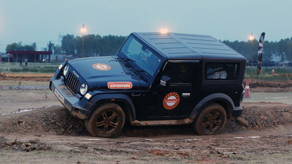 Mahindra Thar Side View